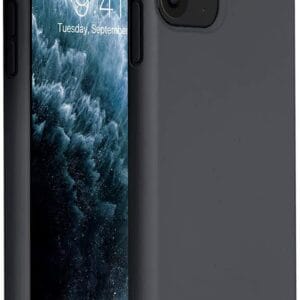 מגן גומי Rubber IP12/12 Pro 6.1 - שחור